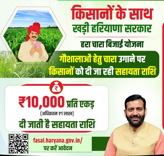 Haryana Chara Bijai Yojana 2024